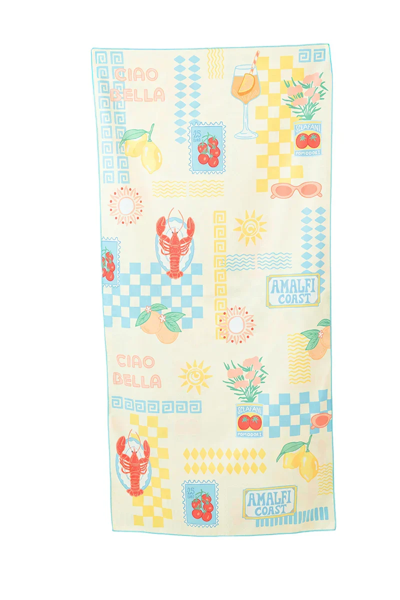 Italian Summer Reversible Quick Dry Towel - Image 5