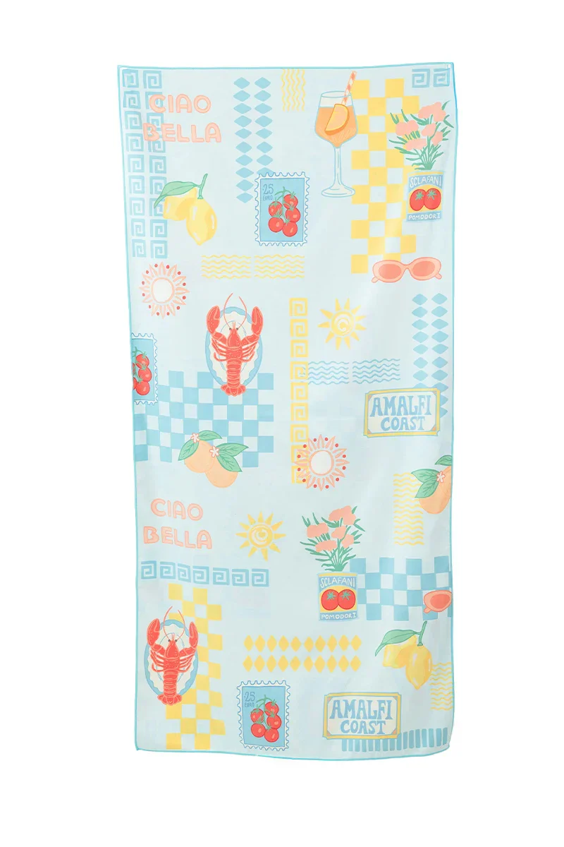 Italian Summer Reversible Quick Dry Towel - Image 6