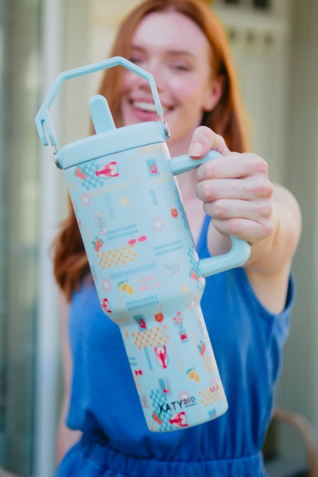 Italian Summer Stainless Steel Tumbler