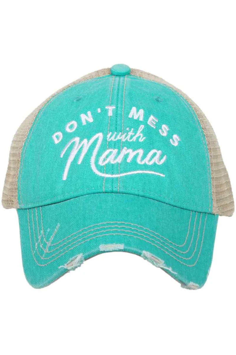 Don't Mess with Mama Women's Trucker Hats - Image 2