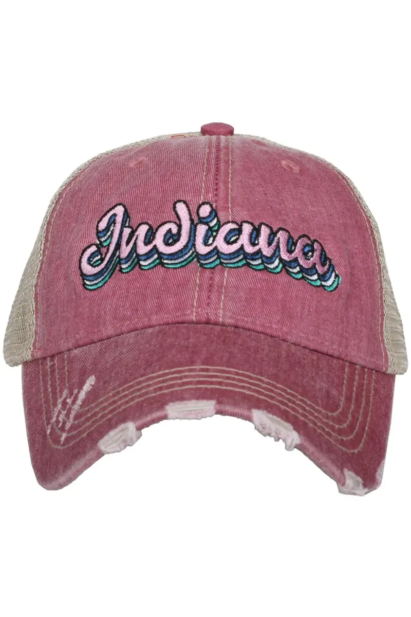 Indiana Layered Trucker Hats - Image 2