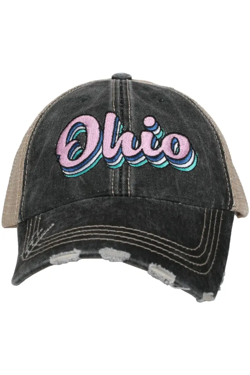 Ohio Layered Trucker Hats - Image 2