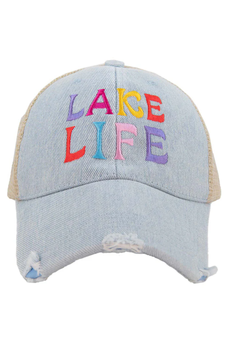 Lake Life (UPPER CASE) Women's Hat - Image 2
