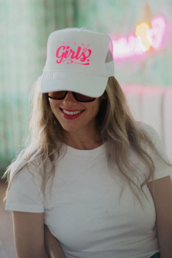 Let's Go Girls DECAL Foam Hat - Image 2