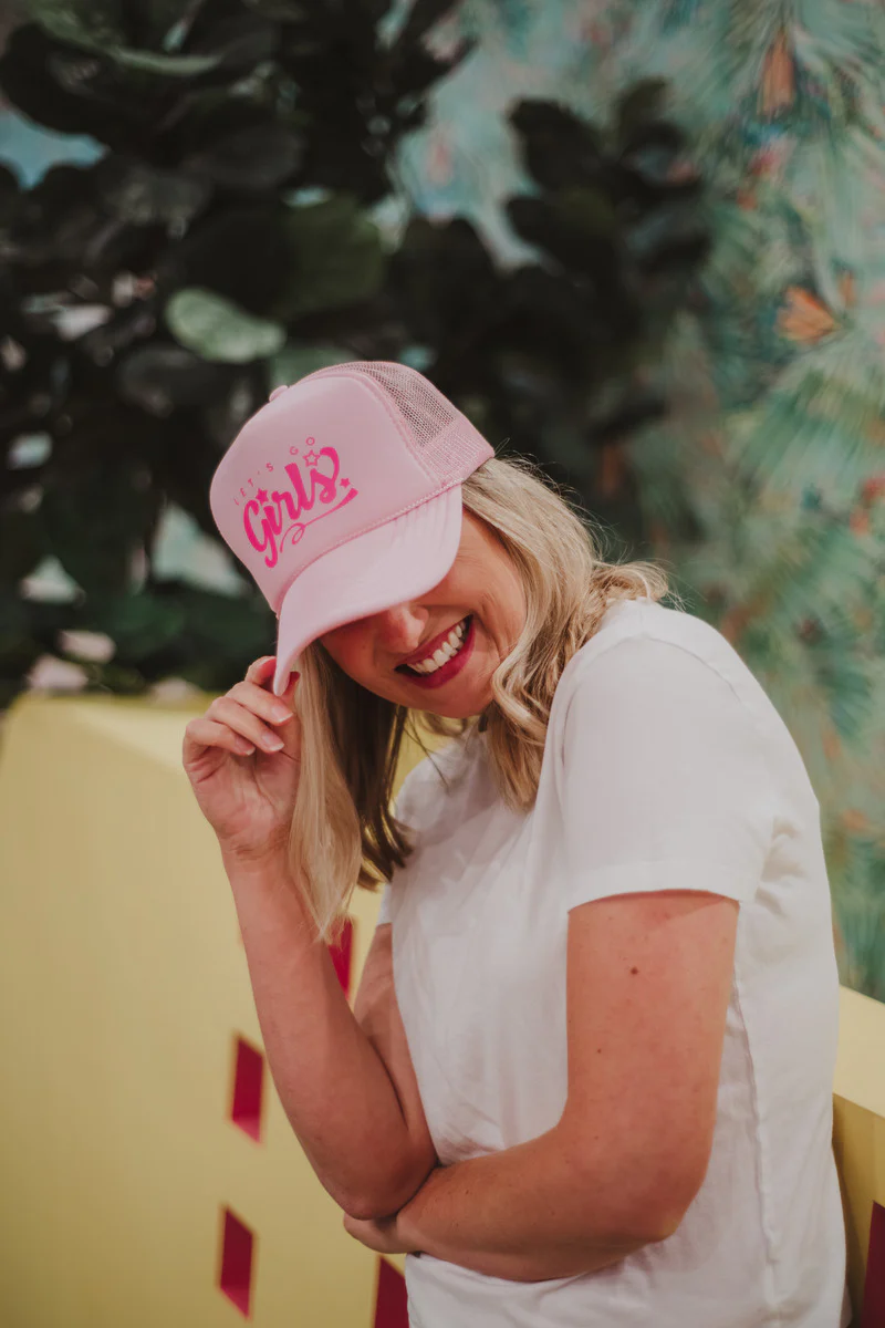 Let's Go Girls DECAL Foam Hat - Image 3