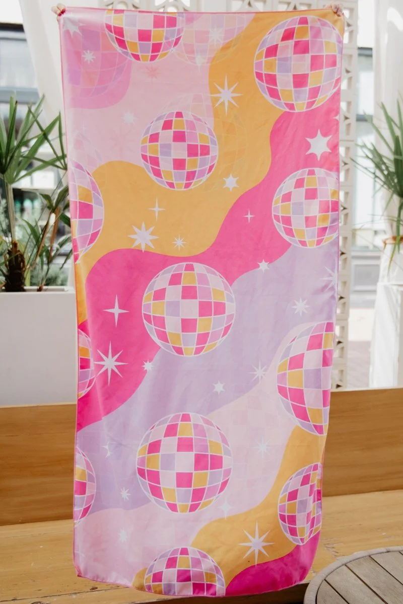 Let's Go Girls Reversible Pool Quick Dry Towel - Image 3