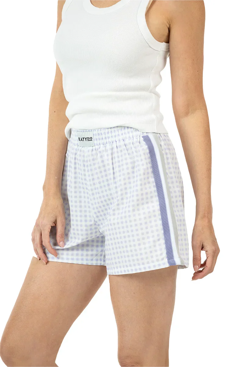Light Purple Boxers Plaid - Image 5