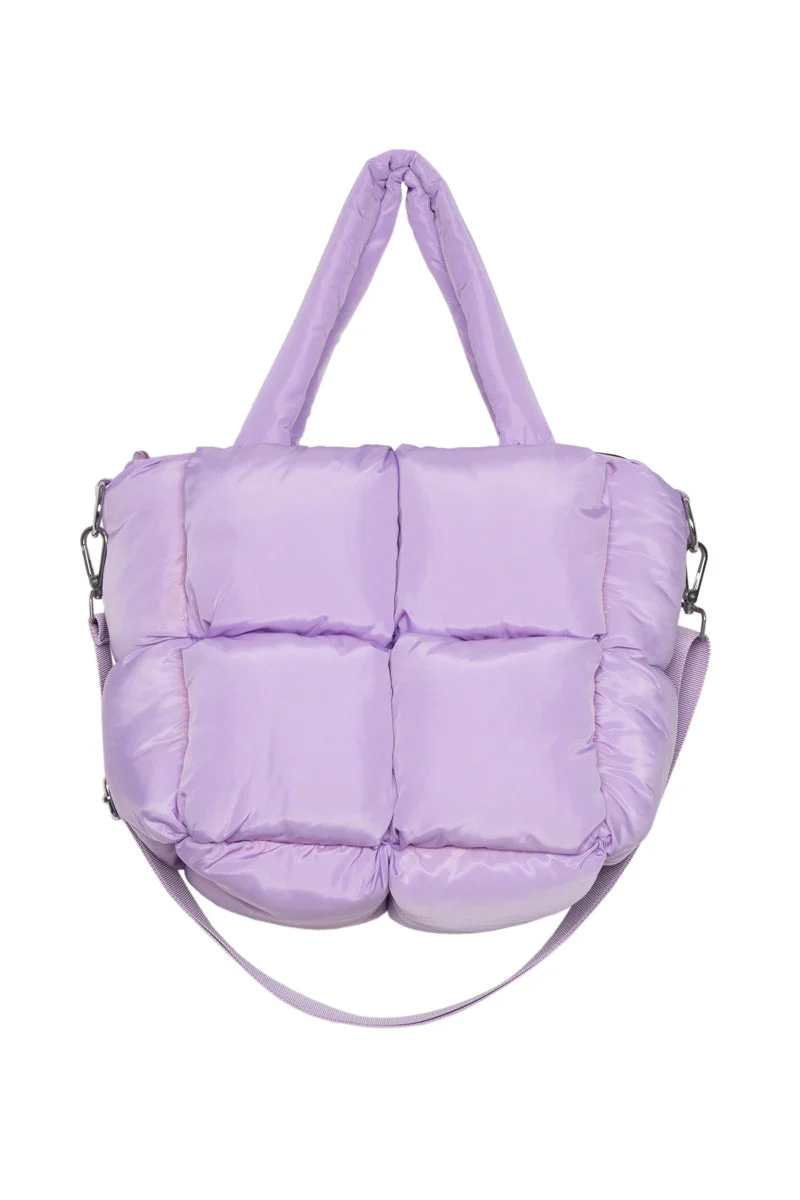 Light Purple Mini Puffer Totes - Image 2