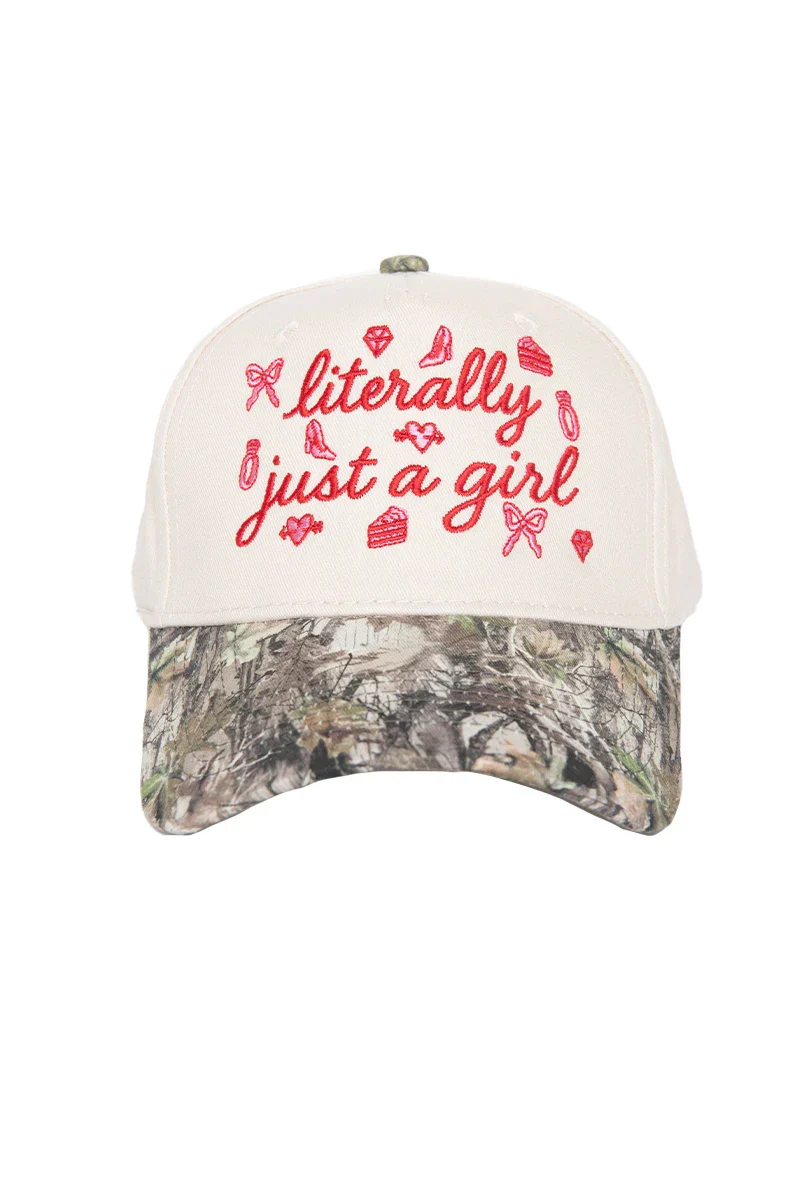Literally Just A Girl Doodles Classic Trucker Hat - Image 5
