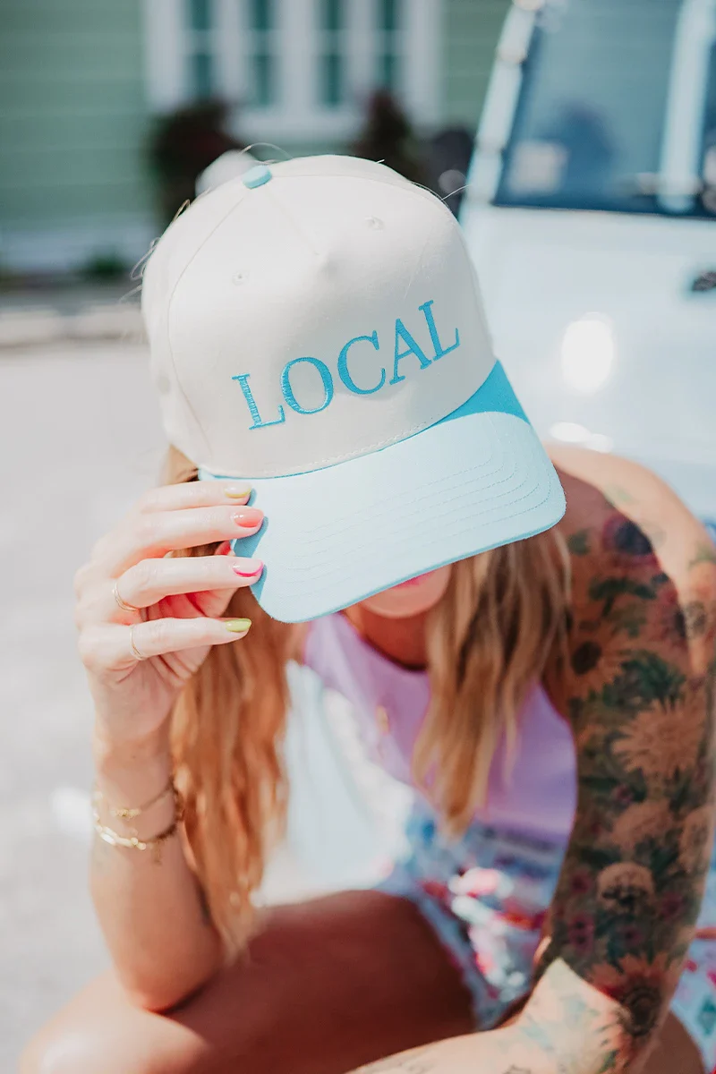 LOCAL Two-Toned Retro Vintage Hat - Image 2