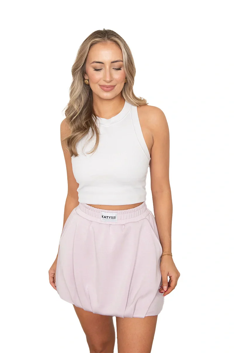 Mauve Athletic Bubble Skort - Image 5