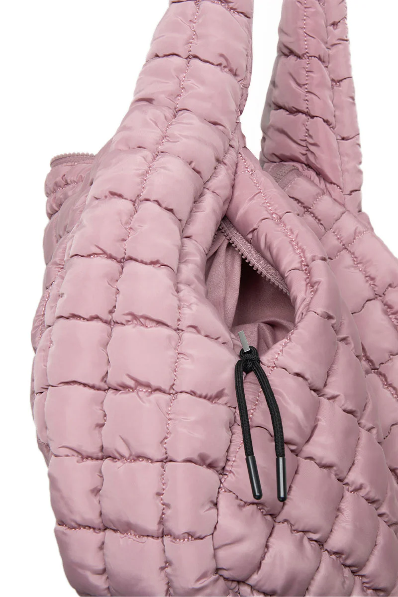 Mauve Hobo Tote Bag - Image 5