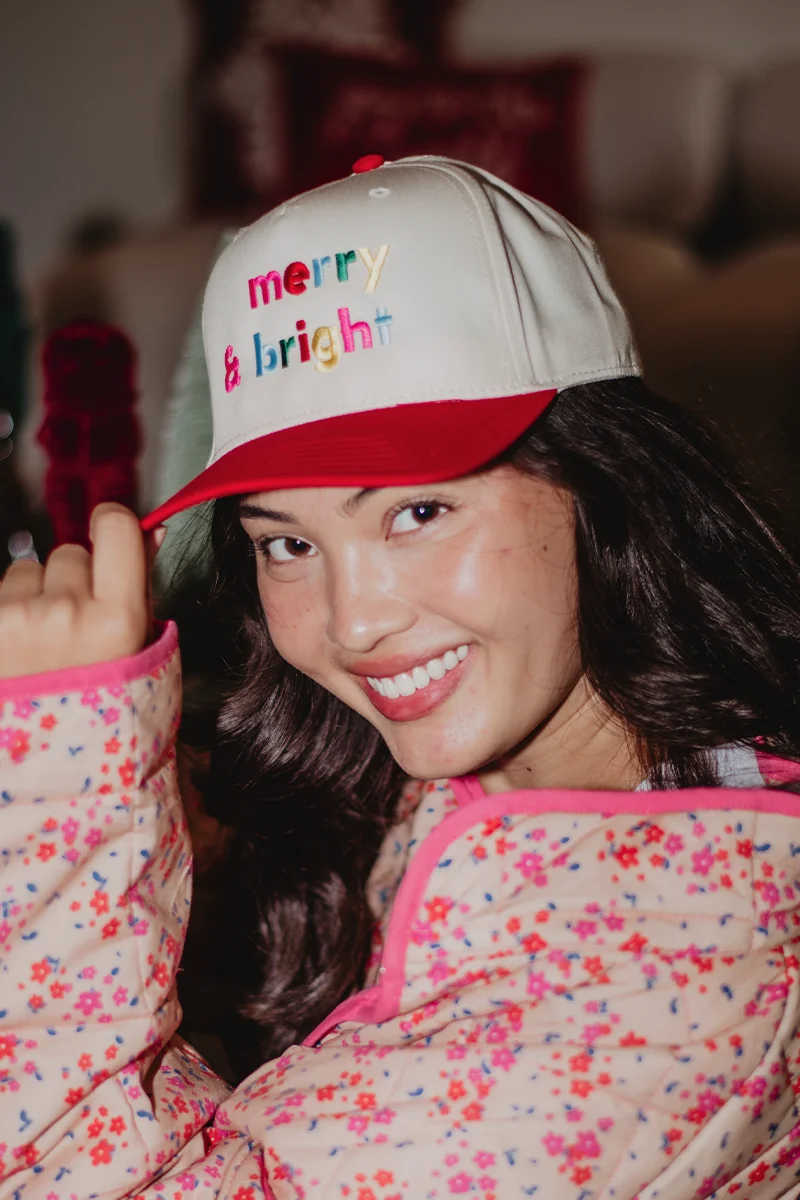Merry & Bright (Multi) Vintage Trucker Hat