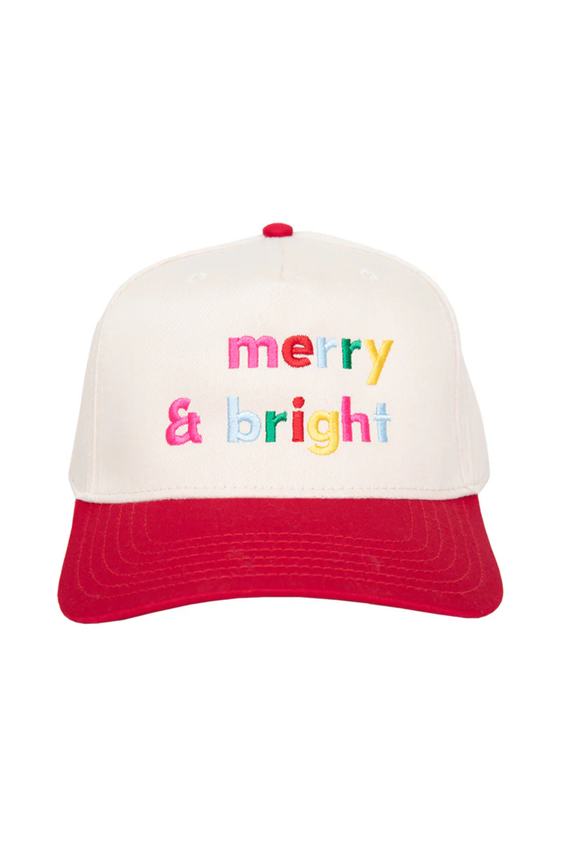 Merry & Bright (Multi) Vintage Trucker Hat - Image 4