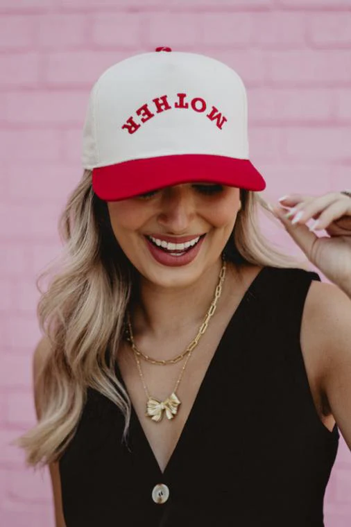 MOTHER Upside Down Two-Toned Vintage Hat - Image 9