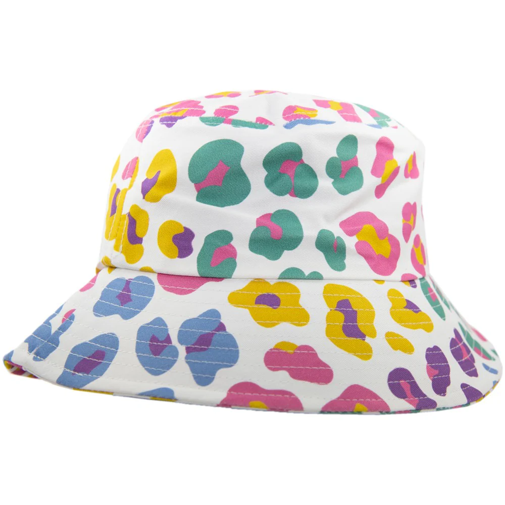 Multicolored Leopard Bucket Hat - Image 3