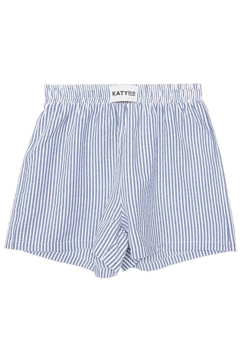 Navy Blue Striped Boxers - Image 3
