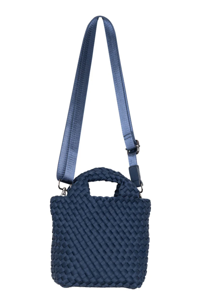 Navy Bucket Bag Crossbody - Image 3