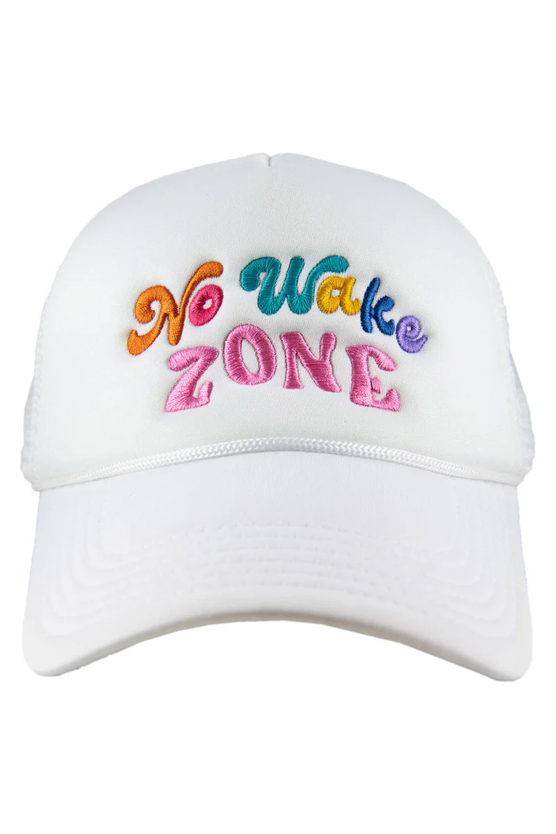 No Wake Zone Foam Trucker Hat - Image 2