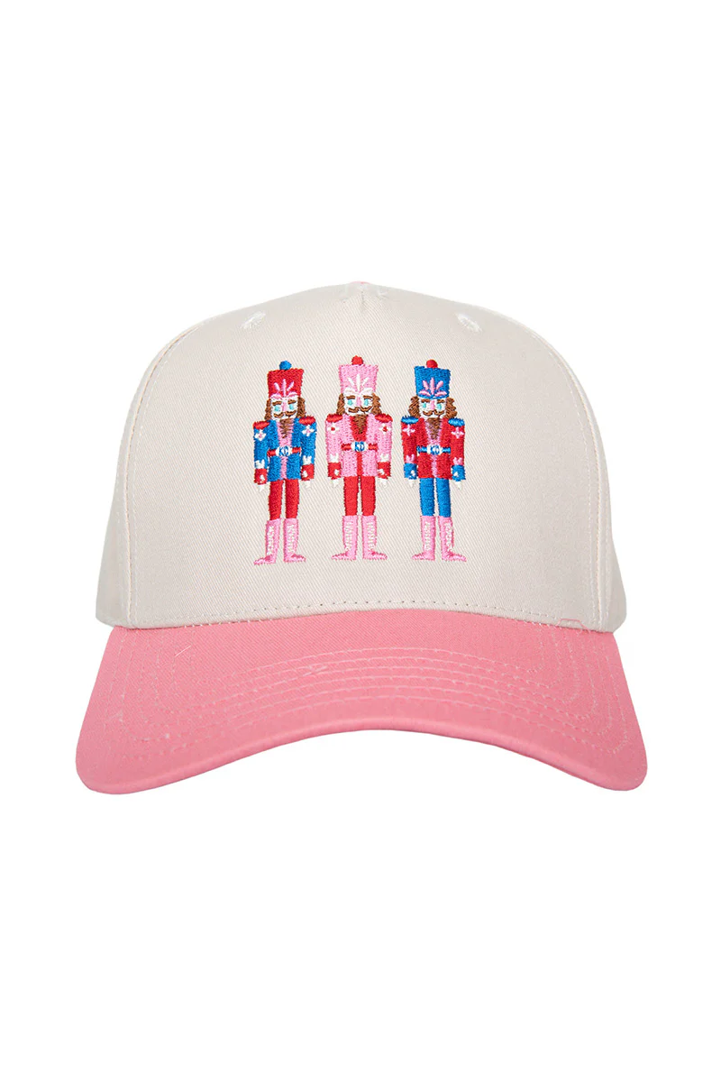Nutcrackers Embroidered Two-Toned Hat - Image 8