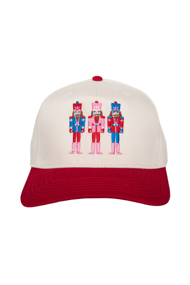 Nutcrackers Embroidered Two-Toned Hat - Image 9