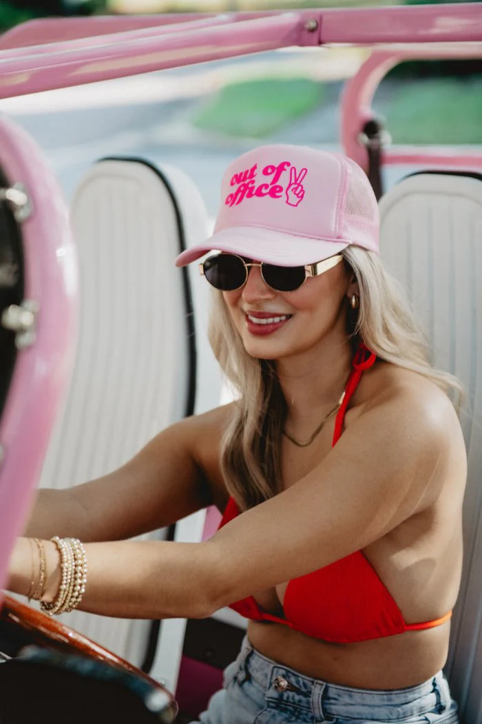 Out of Office Decal Foam Trucker Hat