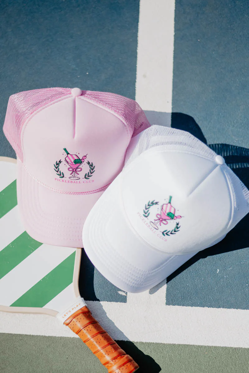 Pickleball Club Martini Foam Trucker Hat - Image 3