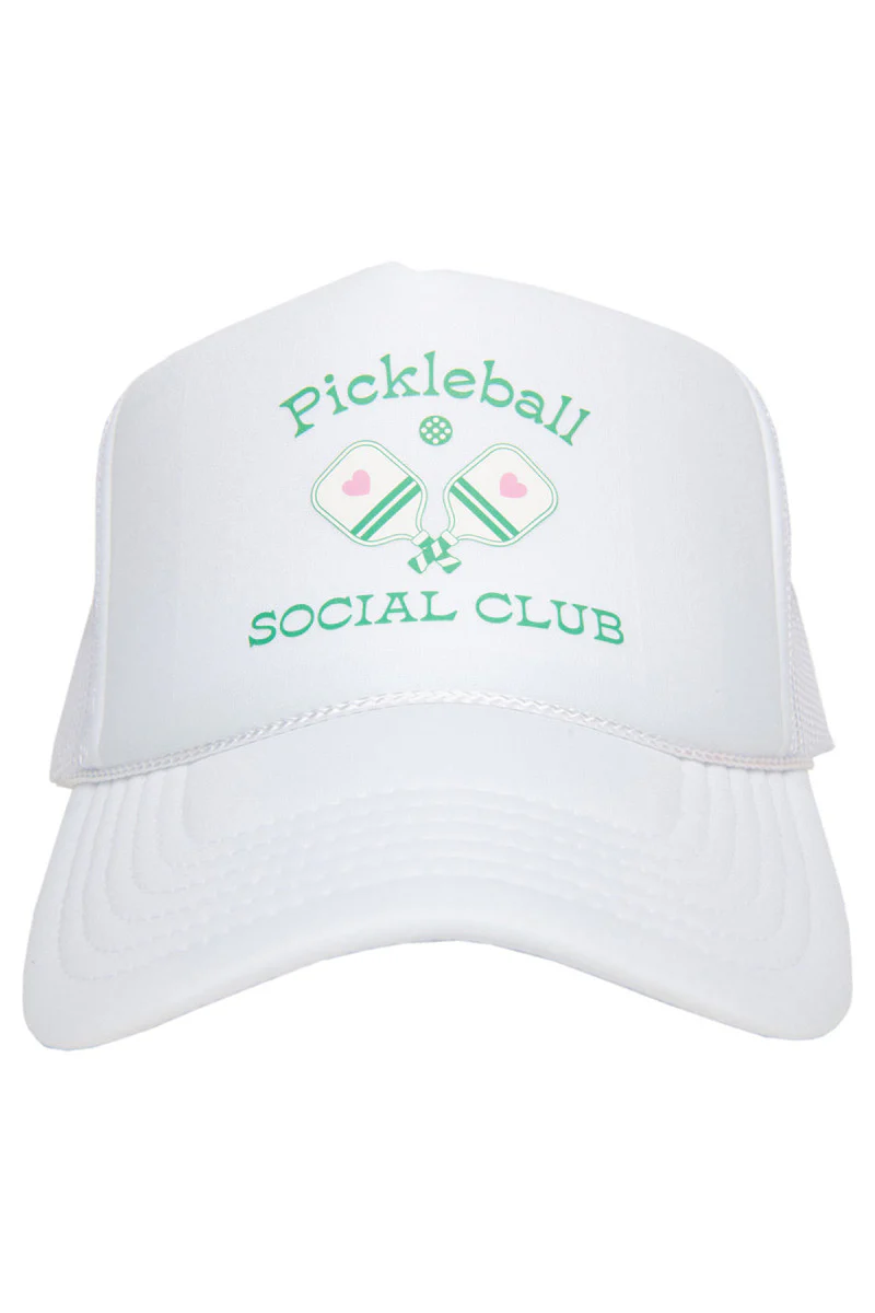 Pickleball Social Club Women's Foam Trucker Cap - Image 3