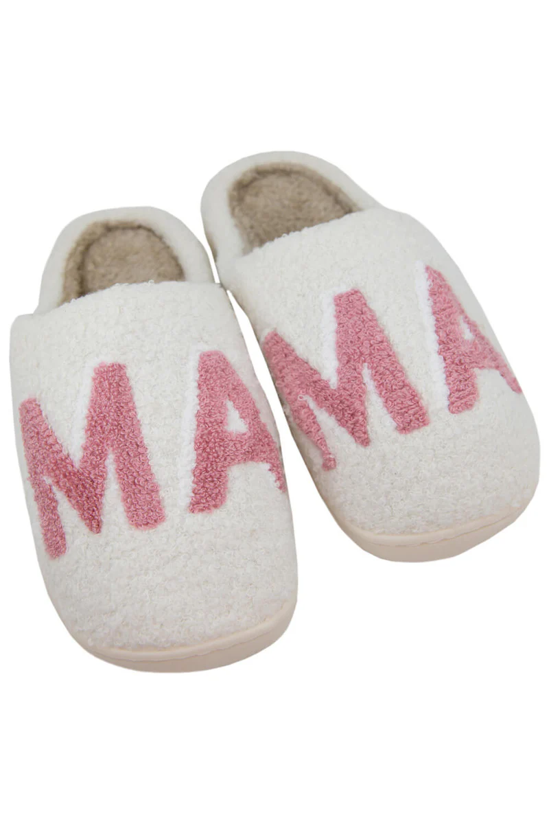 Pink MAMA House Slippers - Image 3