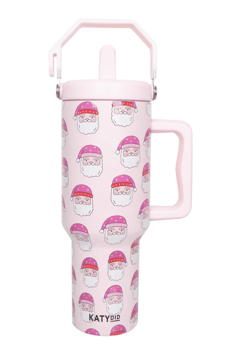 Pink Santas 38 Oz Tumbler - Image 4