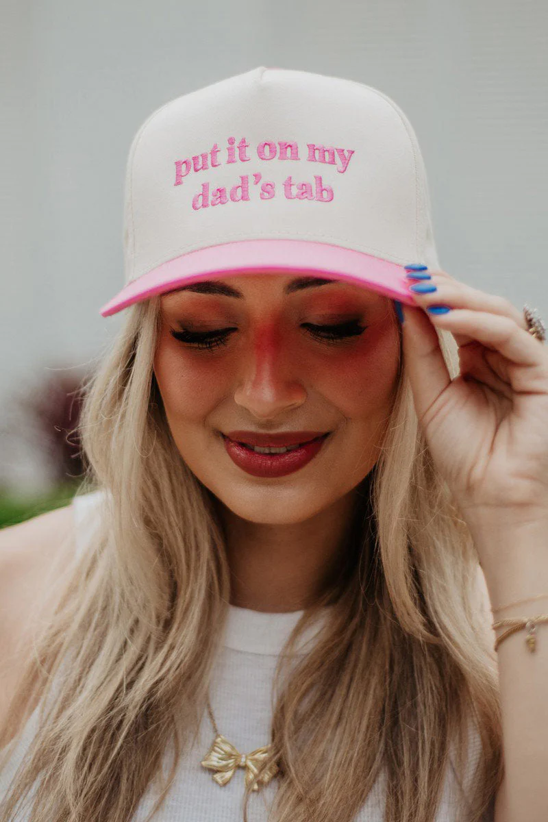 Put It On My Dad's Tab Vintage Hat