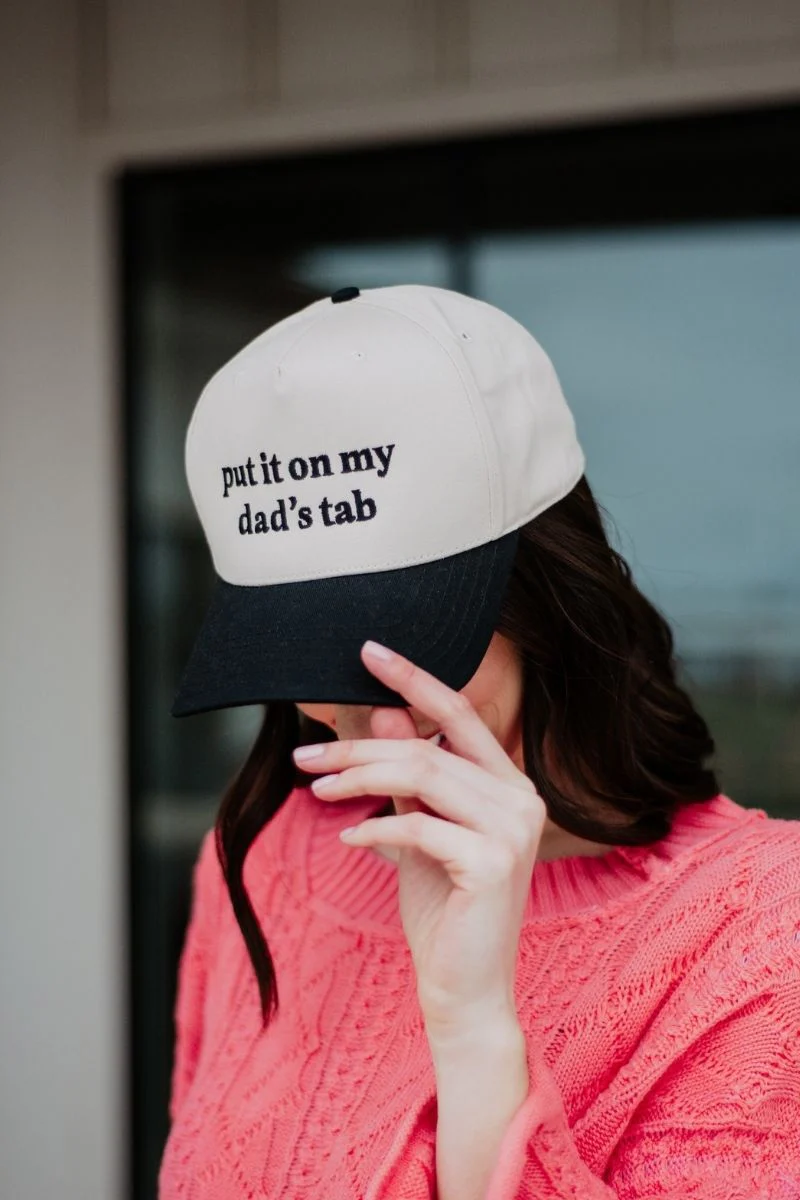 Put It On My Dad's Tab Vintage Hat - Image 2