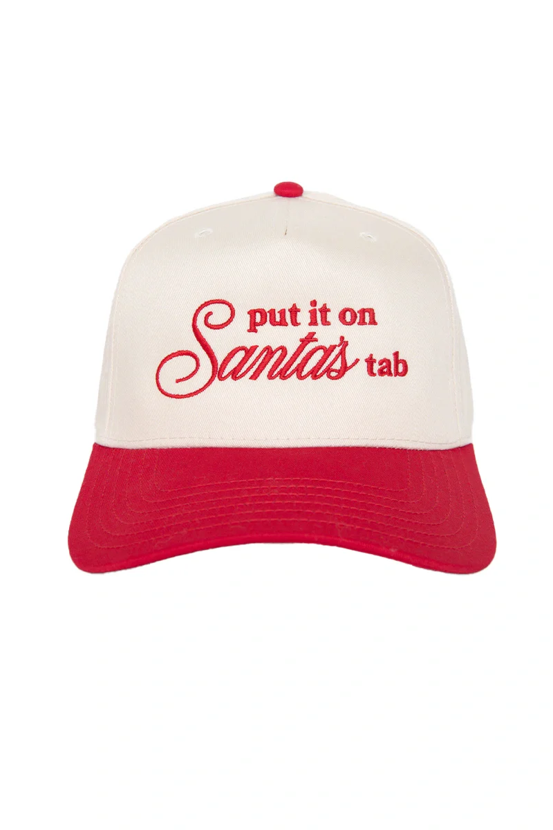 Put It On Santa's Tab Two-Toned Trucker Hats - Image 3