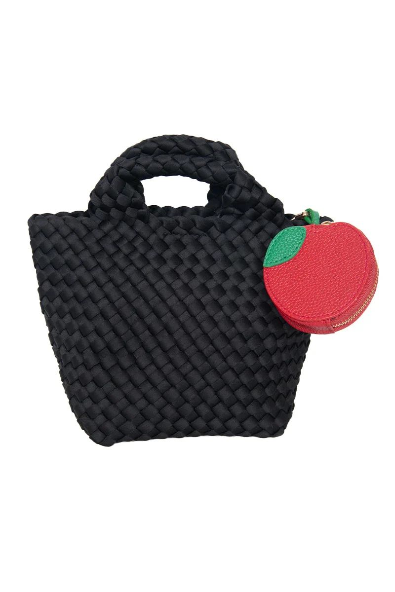 Red Apple Coin Zipper Purse - Image 5