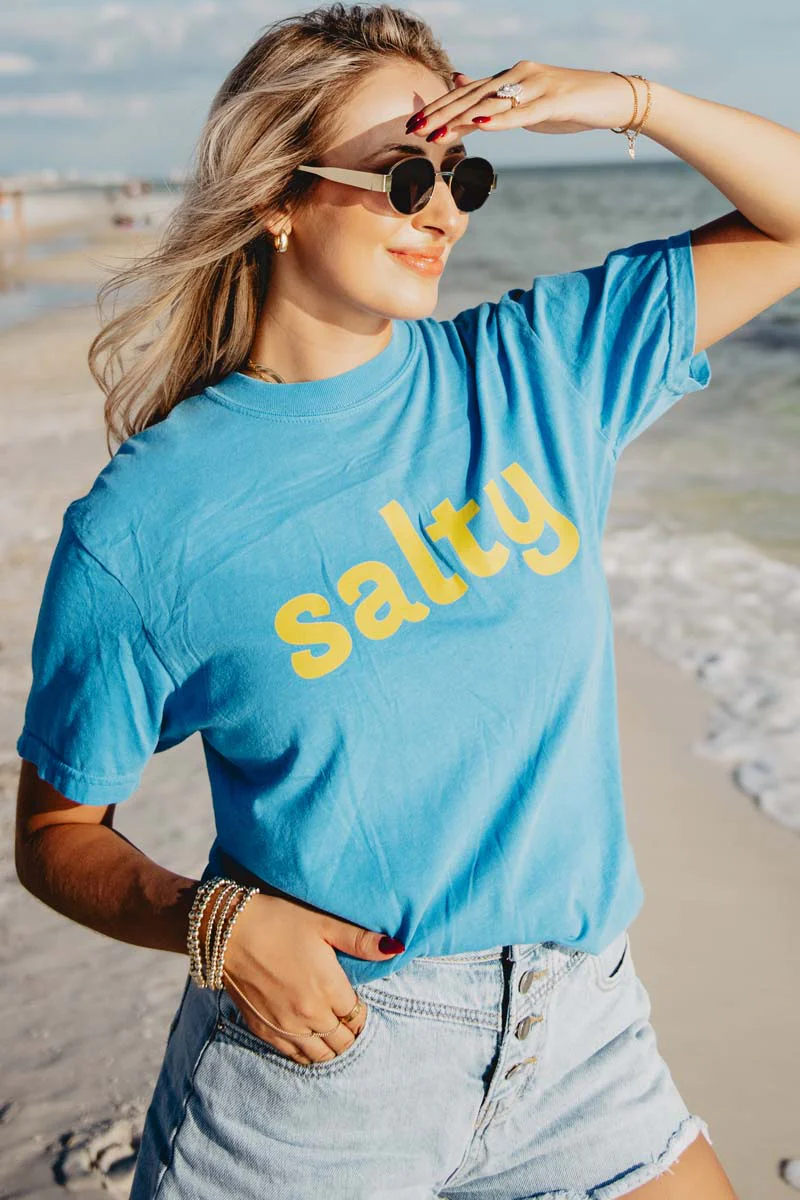 Salty Women's Graphic Tee - Image 2