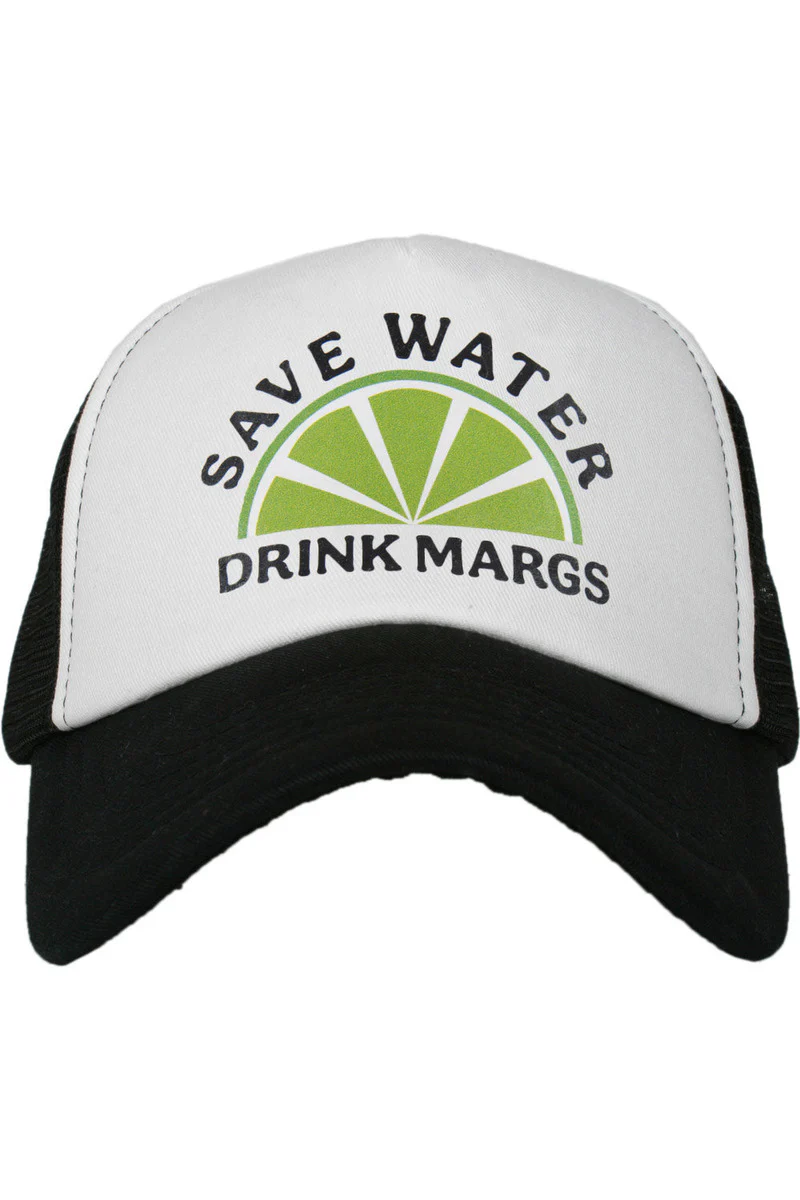 Save Water Drink Margs Foam Trucker Hat - Image 4