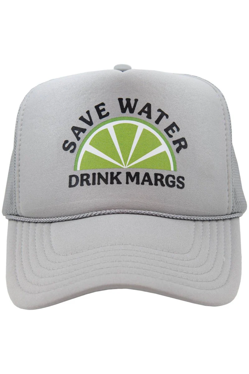 Save Water Drink Margs Foam Trucker Hat - Image 5