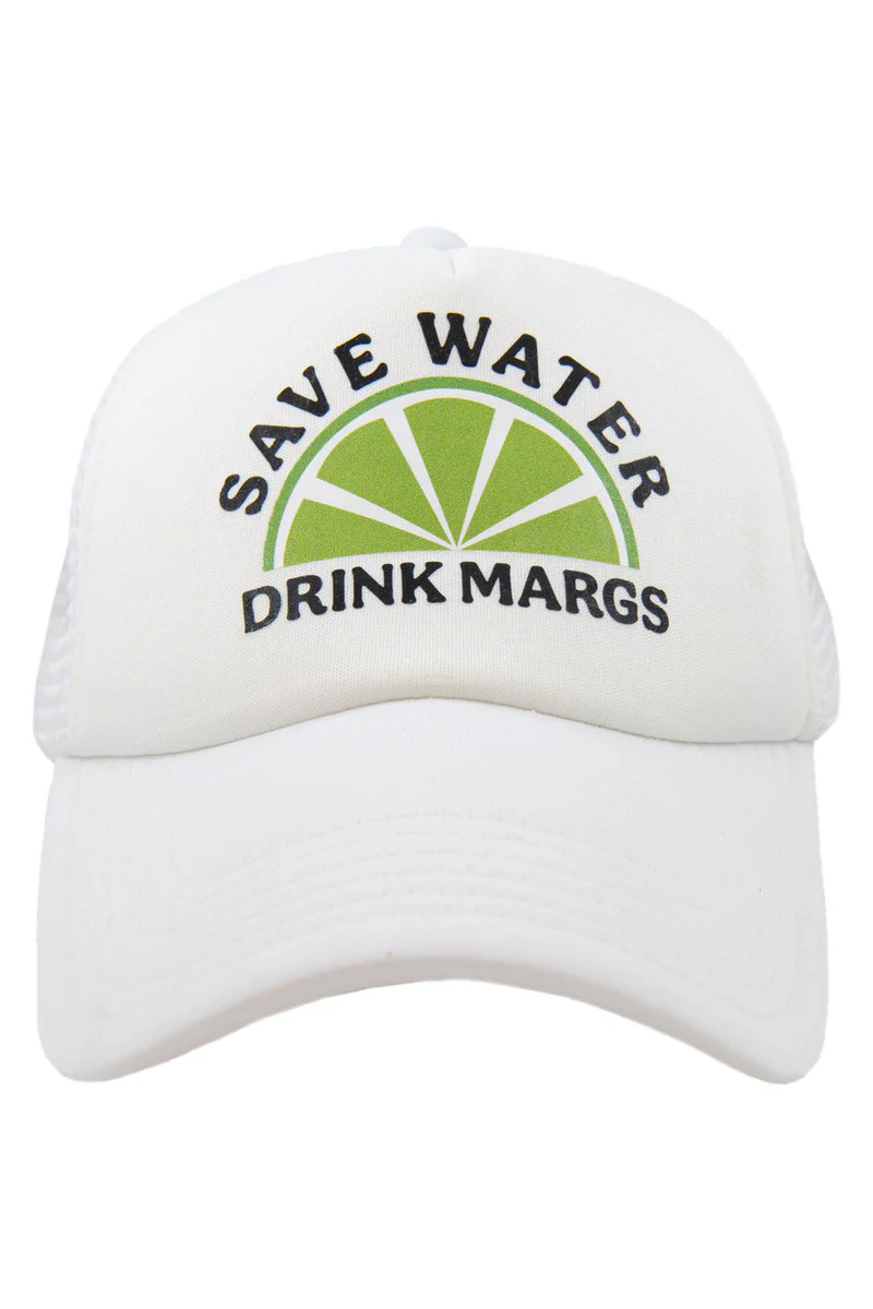 Save Water Drink Margs Foam Trucker Hat - Image 6