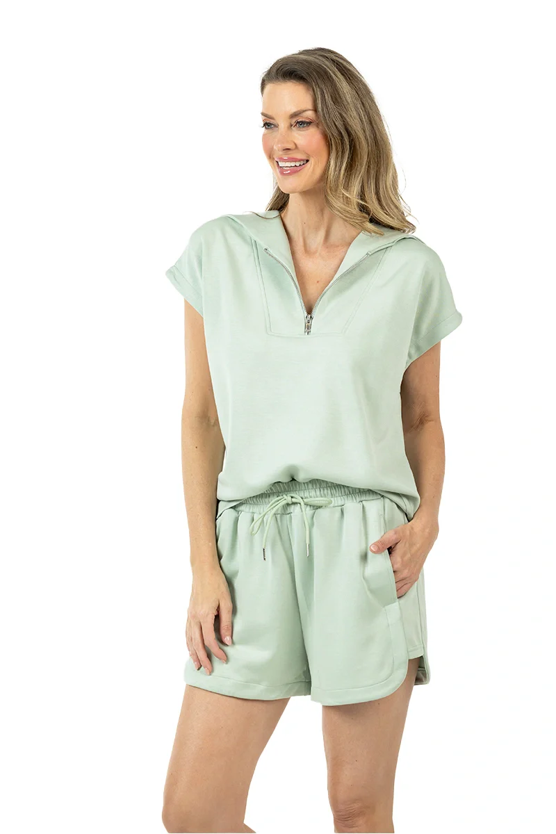 Seafoam Half Zip Comfort Set - Image 8