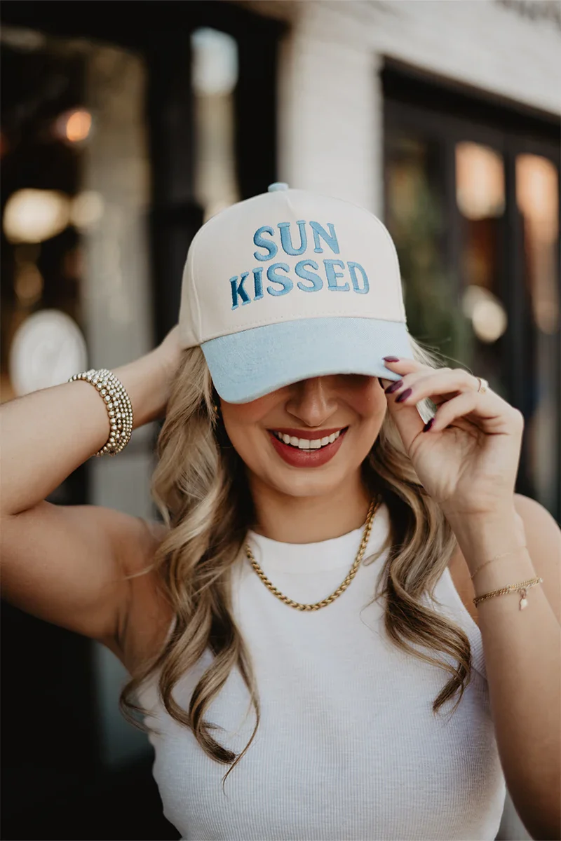 Sunkissed Vintage Style Trucker Hats - Image 4