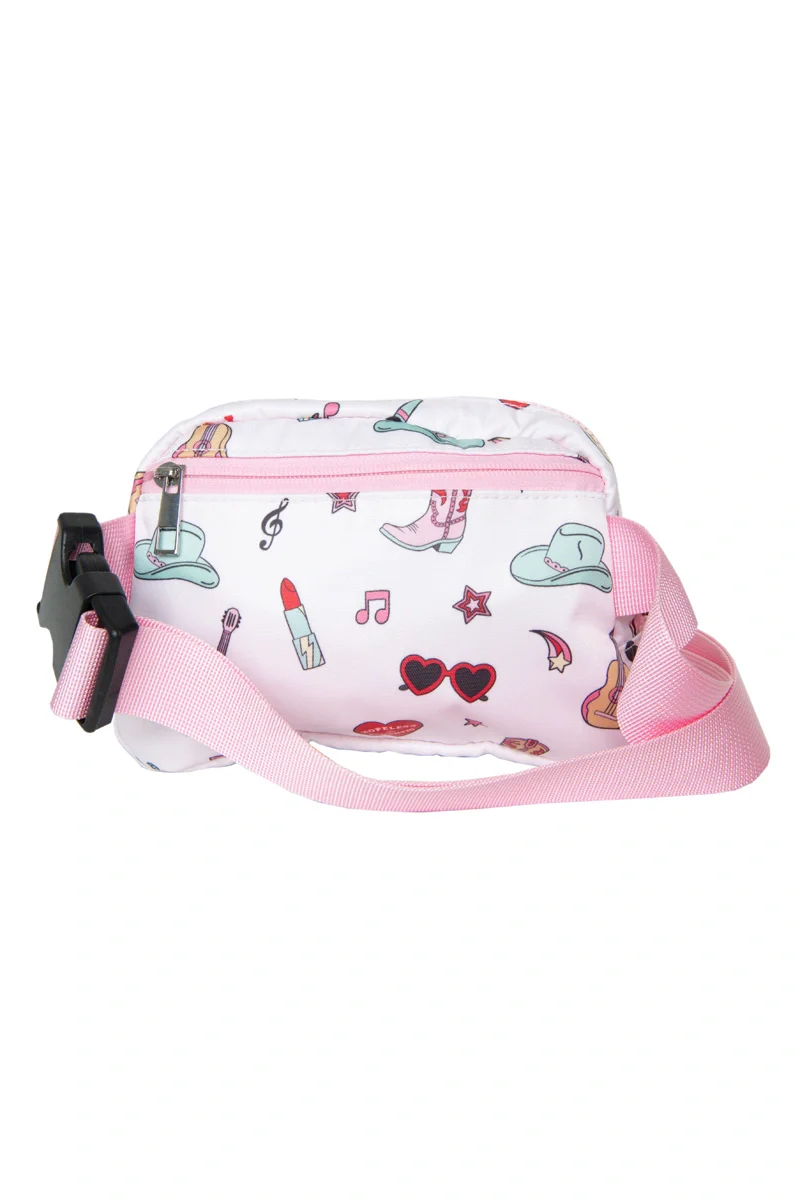 Music Girl Icons Belt Bag - Image 6