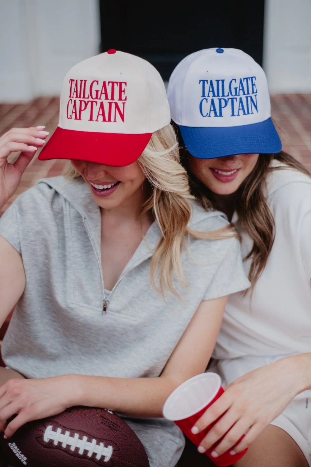 TAILGATE CAPTAIN Vintage Trucker Hats for Women - Image 2