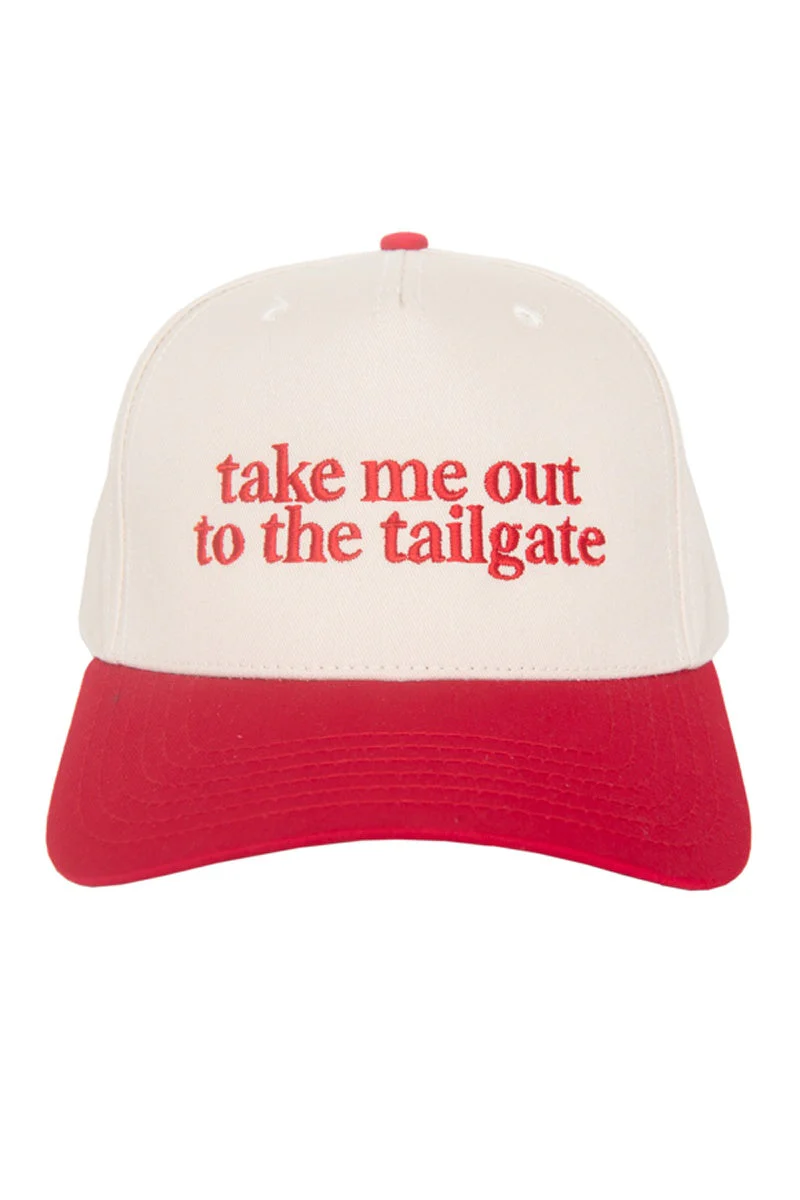 Take Me Out To The Tailgate Two-Toned Hat - Image 5