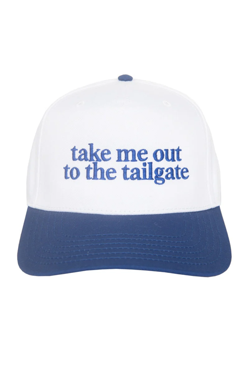 Take Me Out To The Tailgate Two-Toned Hat - Image 6