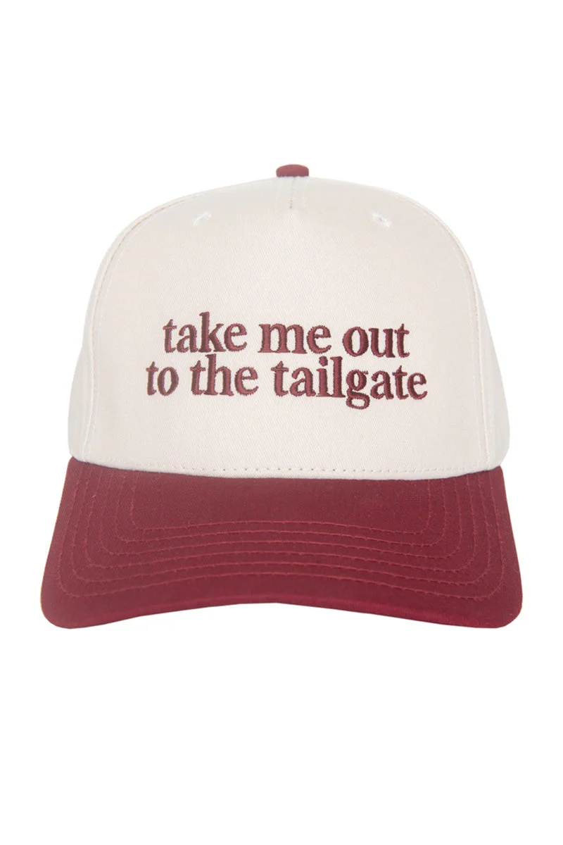 Take Me Out To The Tailgate Two-Toned Hat - Image 7