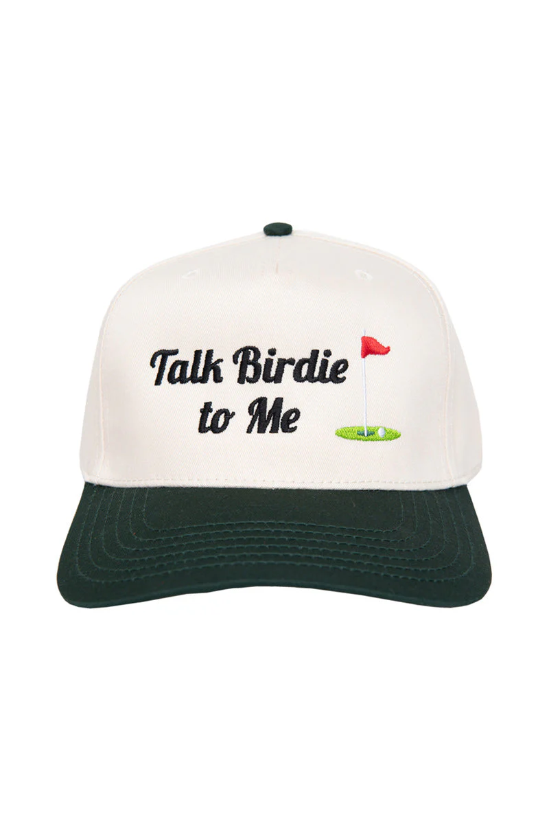 Talk Birdie To Me Men's Golf Vintage Hat - Image 5