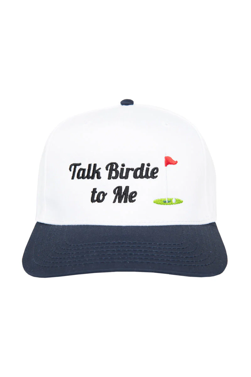 Talk Birdie To Me Men's Golf Vintage Hat - Image 7