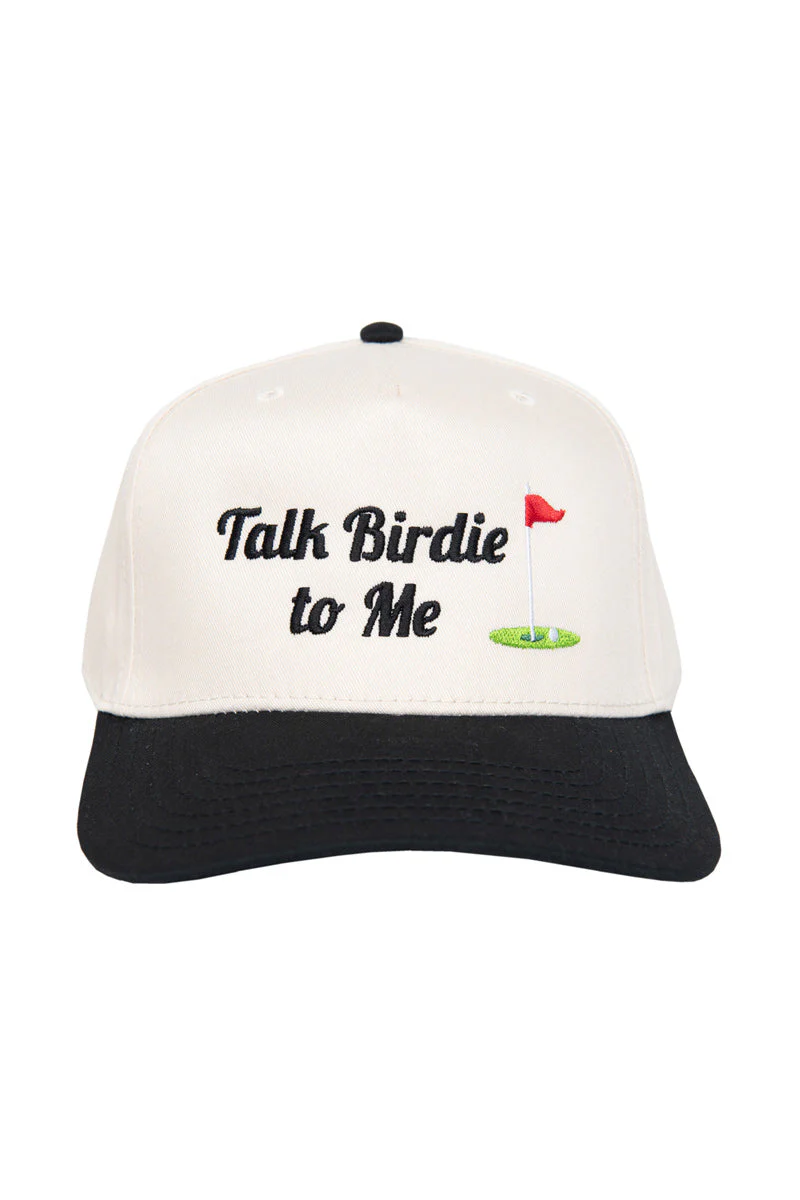 Talk Birdie To Me Men's Golf Vintage Hat - Image 8