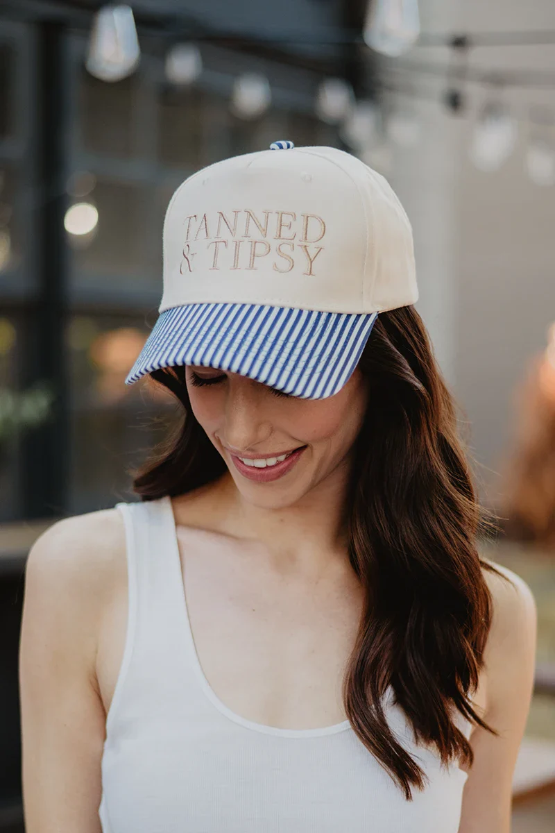 Tanned & Tipsy Vintage Hat - Image 2