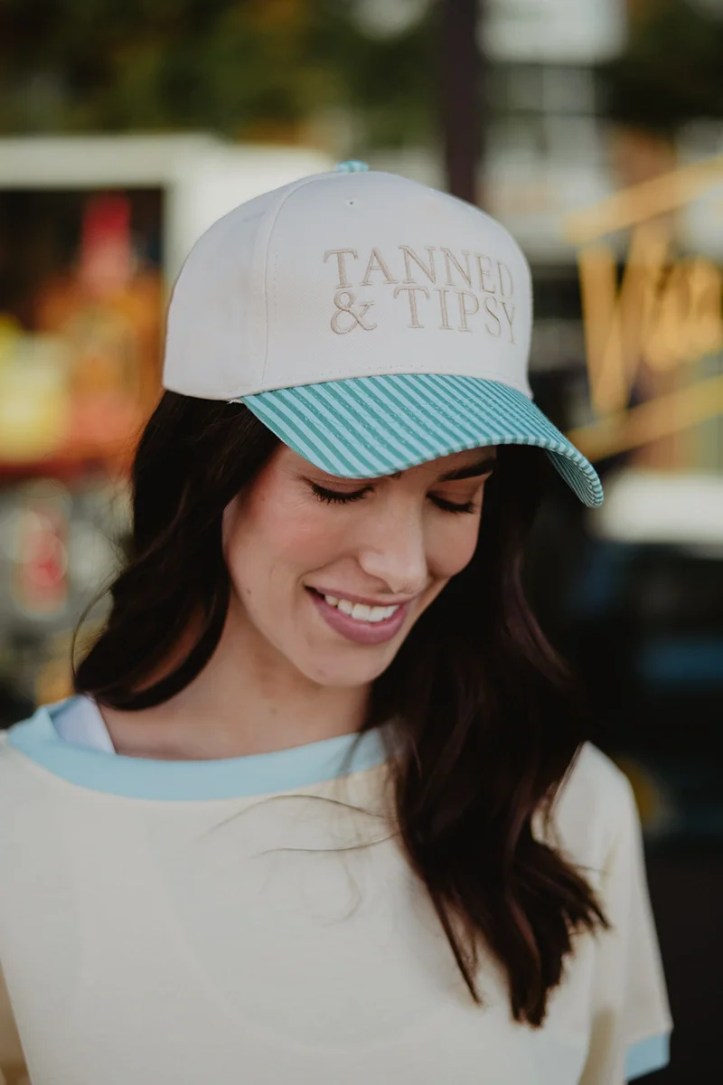 Tanned & Tipsy Vintage Hat - Image 3